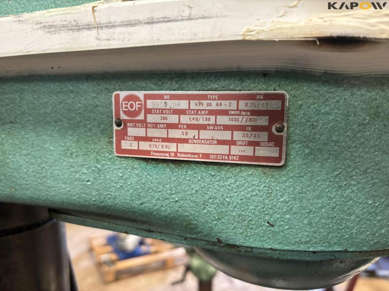Holstebro SB25 pillar drilling machine 7