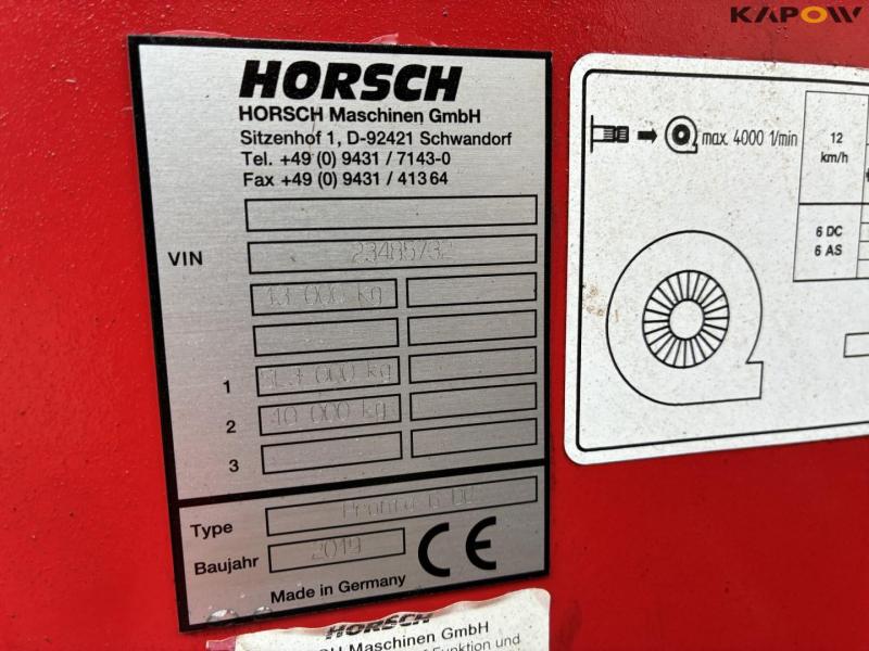 Horsch Pronto 6DC with Duodrill 19