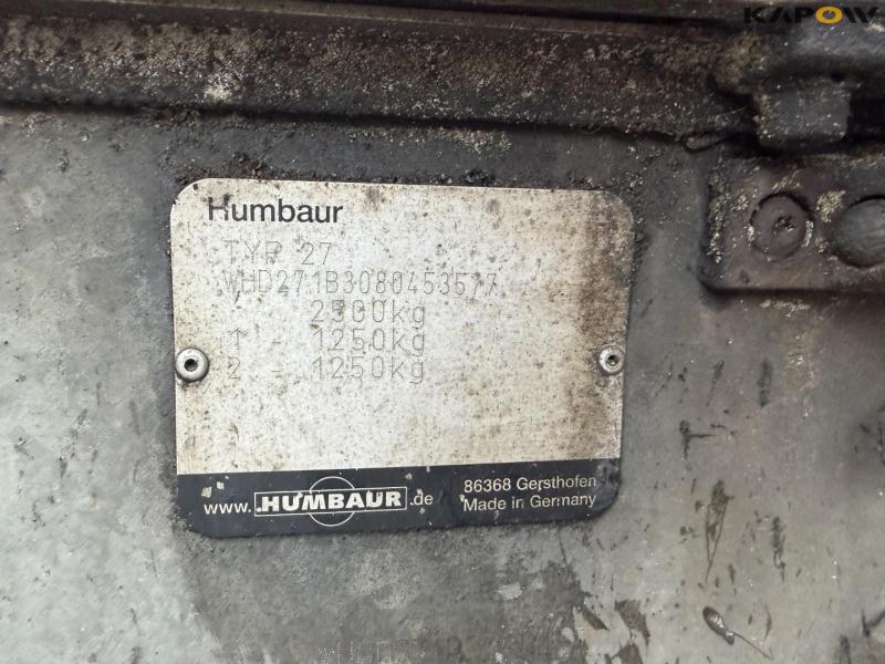Humbaur HT 25 trailer 25