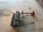 Husqvarna 225LD with hedge trimmer and sweeper 4