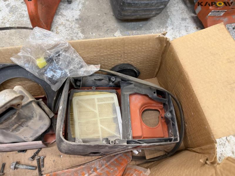 Husqvarna concrete cutter and various parts 27