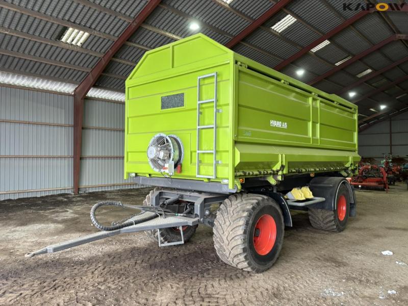 Hvamø 2 axle trailer with 2 way tipper 1