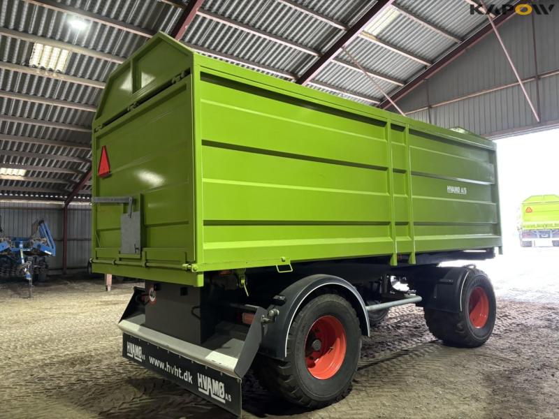 Hvamø 2 axle trailer with 2 way tipper 5
