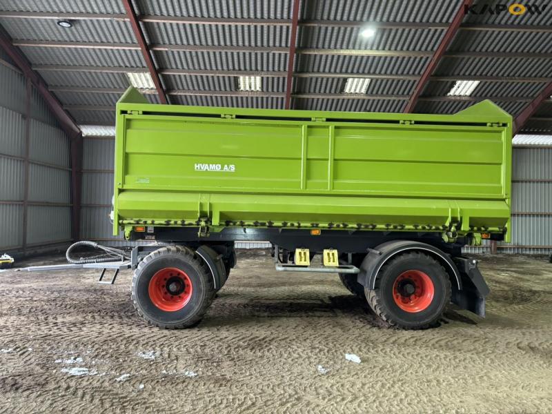 Hvamø 2 axle trailer with 2 way tipper 8