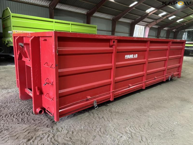 Hvamø container for hook and wire hoist 1