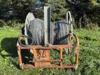 Hydraulic fence roller for three-point suspension 2