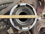Hydraulically driven pump with 4