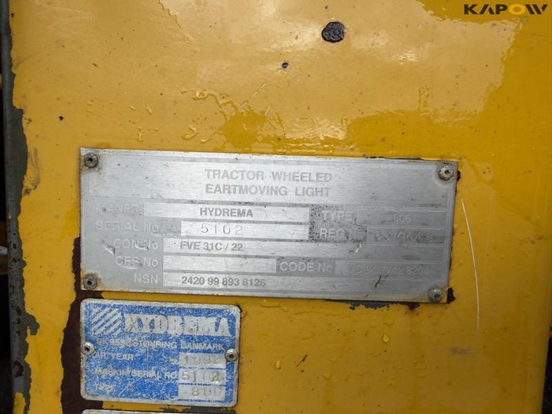 Hydrema 806 backhoe loader 64