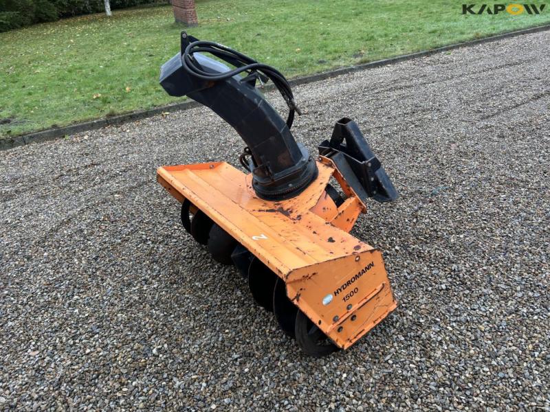 Hydromann 1500 HS snow thrower with A-frame 5