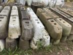 IBF Hoffmann concrete blocks for barrier 8