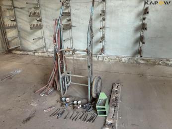 Oxygen and gas set - without bottles