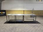 Industrial sink with faucet 2