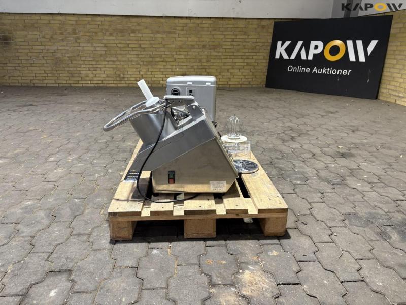 Industrial cutting and mixing machine + accessories 8