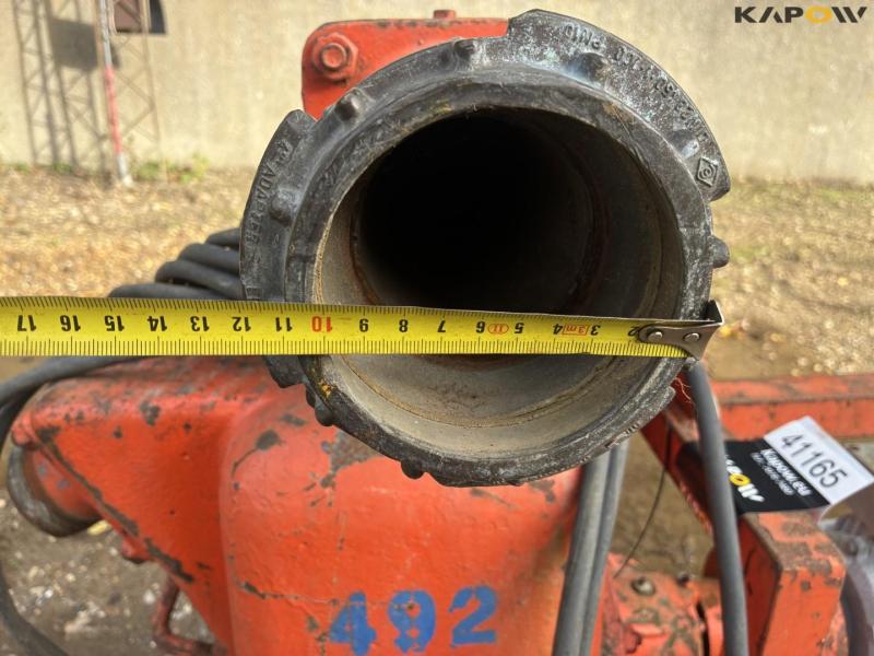Industrial pump with electric motor 17