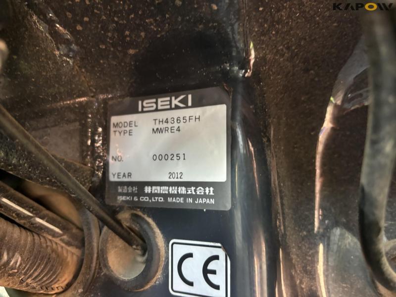 Iseki Th4365 compact tractor 45