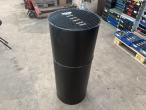 Insulated chimney with draught stabilizer 1
