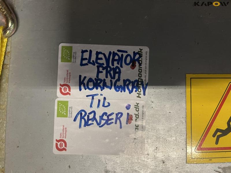 JE-MA 40 ton grain plant with Vedersø grain cleaner dismantled on pallets 74