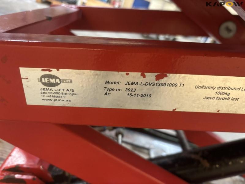 Jema L-DVS-T1 height-adjustable table 22