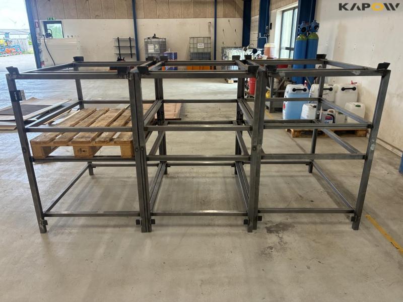 Iron/workpiece racks 7