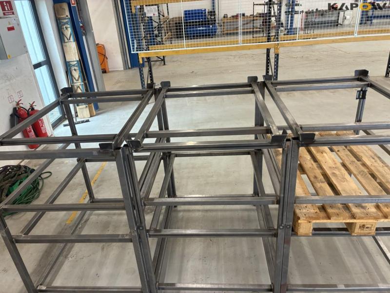 Iron/workpiece racks 11