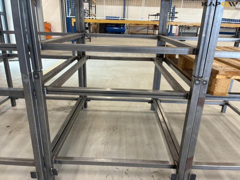 Iron/workpiece racks 14