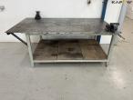 Iron table with two vices 2