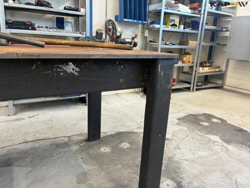Iron table with equipment 10
