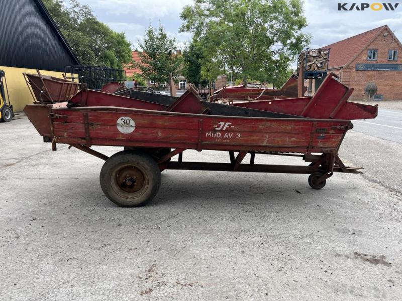 JF AV3 dumper trailer with two rear ends 4