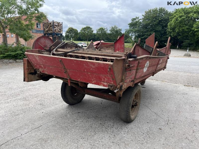 JF AV3 dumper trailer with two rear ends 5