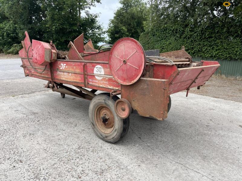 JF AV3 dumper trailer with two rear ends 7