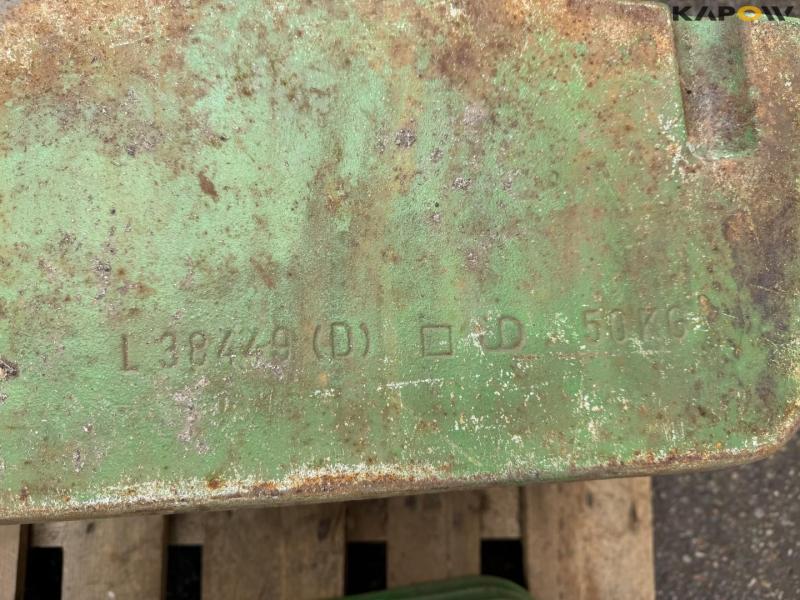 John Deere 20 pcs. weight blocks 12