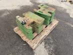 John Deere 20 pcs. weight blocks 3