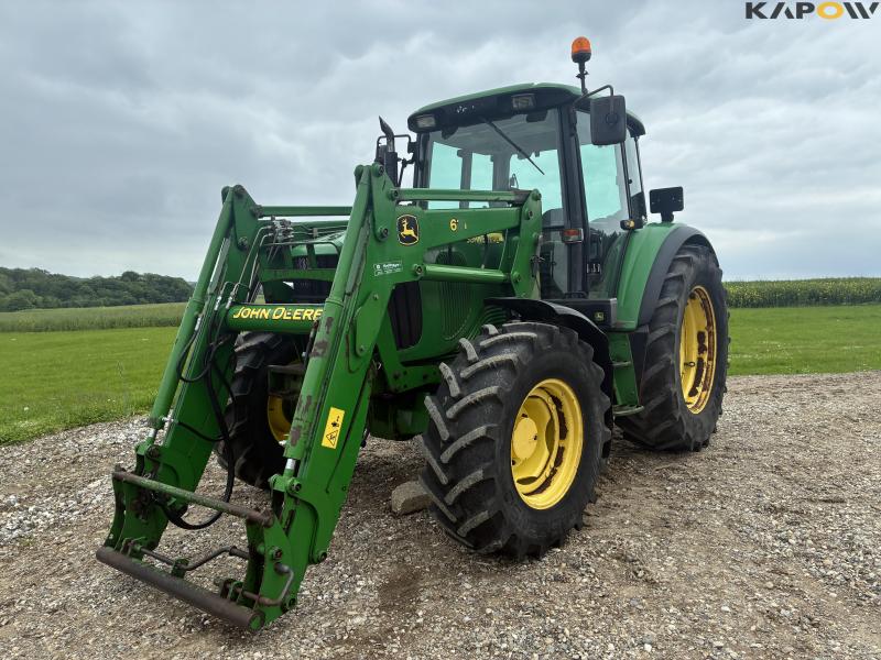 John Deere 6320 M tractor with front loader 1