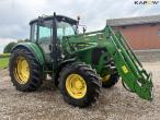 John Deere 6320 M tractor with front loader 1