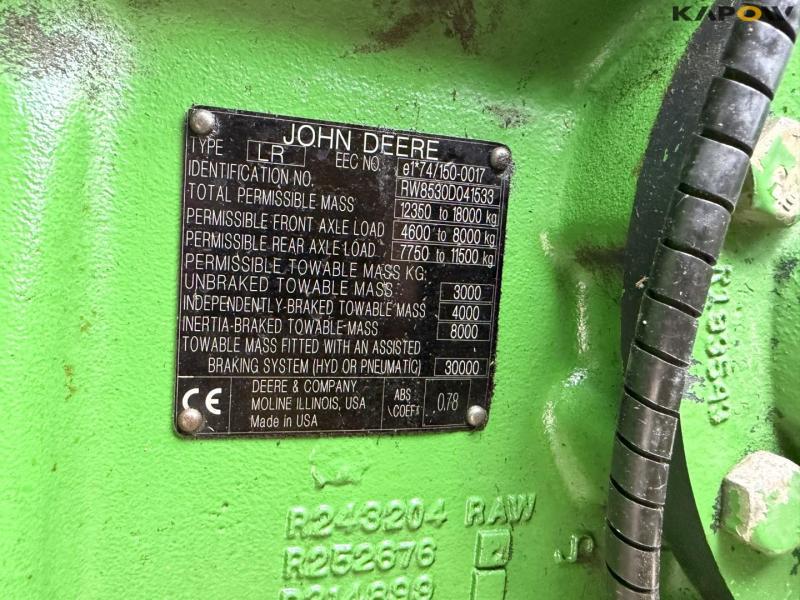 John Deere 8530 tractor 79