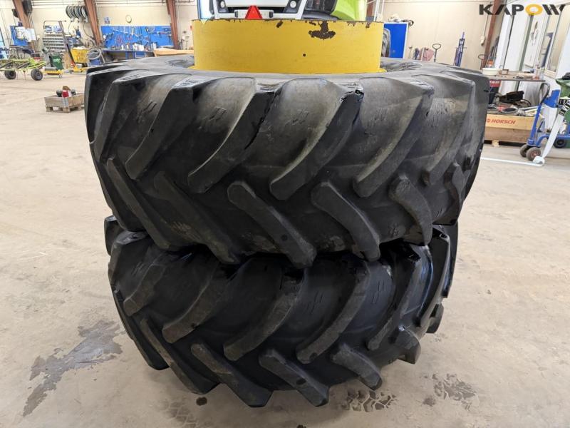 John Deere alliance 650/85-R38 twin wheels 3