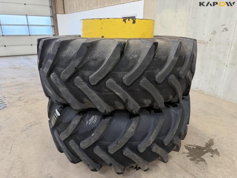 John Deere alliance 650/85-R38 twin wheels 5