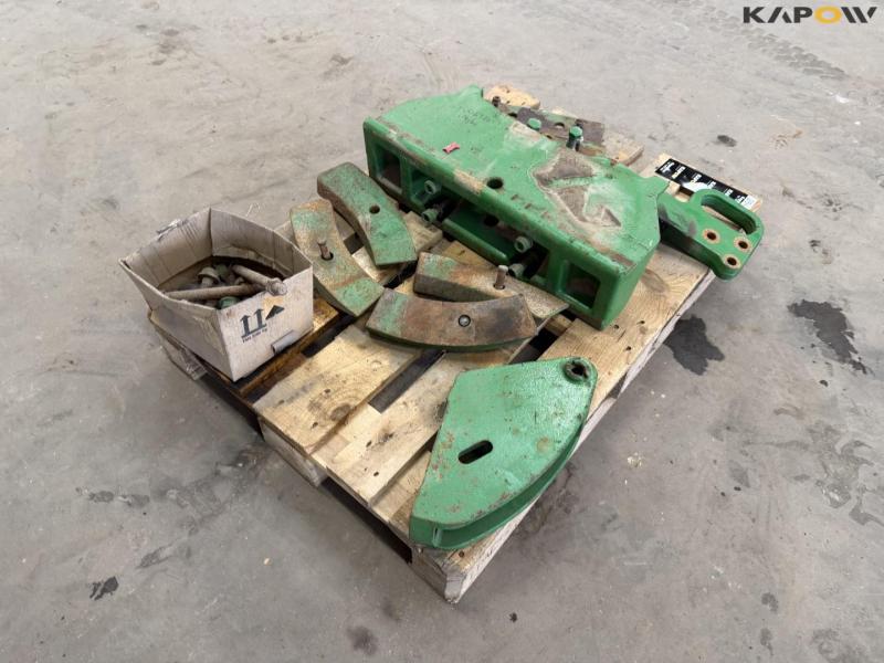 John Deere basic weight discs 3