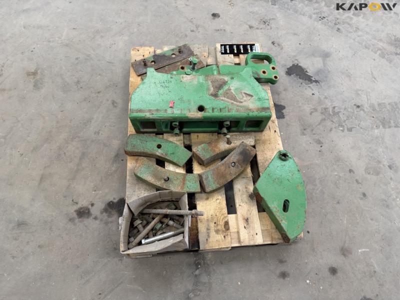 John Deere basic weight discs 19