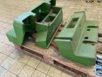 John Deere basic weight blocks 6