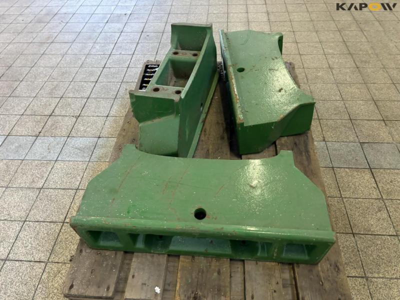 John Deere basic weight blocks 6