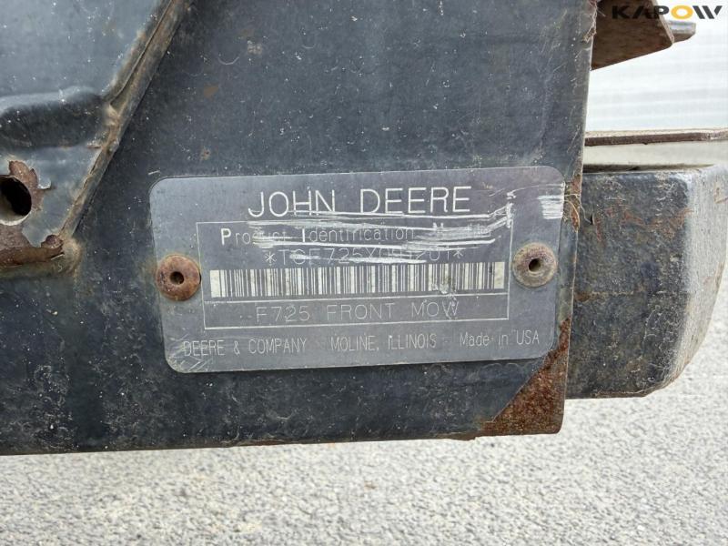John Deere F725 lawn mower 23