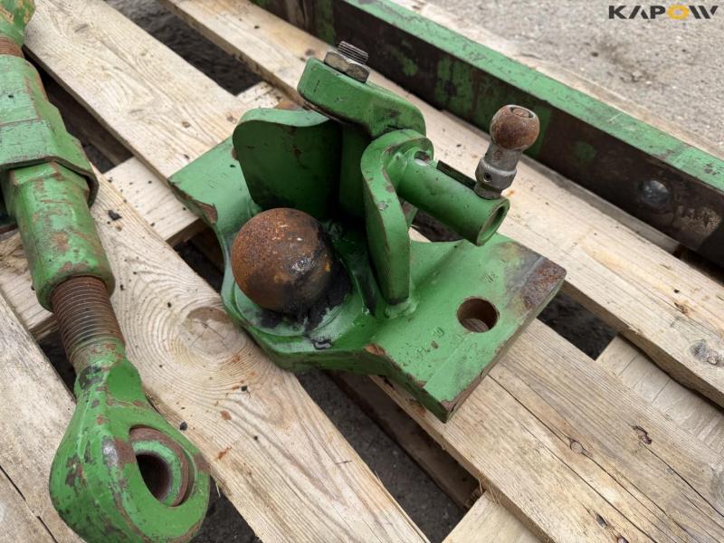 John Deere fork hitch + ball hitch 10