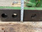 John Deere fork hitch + ball hitch 18