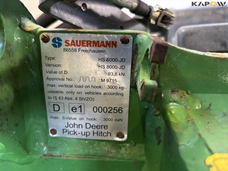 John Deere HS 6000 pick-up hitch 12