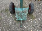 JRUS tool carrier with broom, scraper and sulky 45