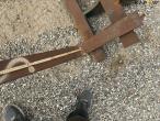 JST pallet forks with excavator hitch 12