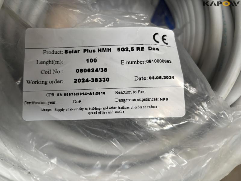 Cable drum and wires 6