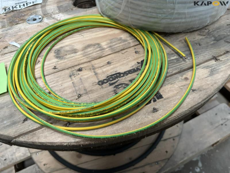 Cable drum and wires 7