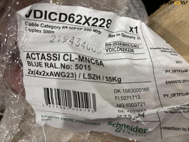 Cable drums with cable 2 pcs. 8